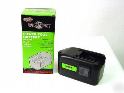 Power drill tool battery 18V 3000MAH nimh milwaukee aeg