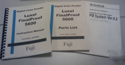 Used digital final proof proofer plus laminator