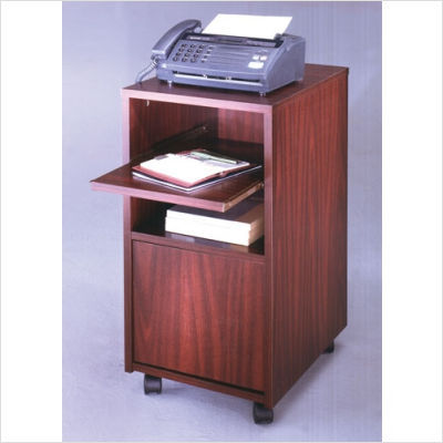 Ironwood fax stand mahogany