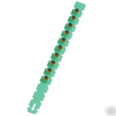 Itw .27 caliber green strip load - 00652