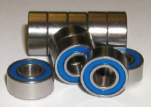 Lot 10 sealed ball bearing S6700RS 10X15X4 stainless