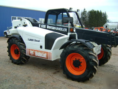 2007 bobcat V638 versahandler telescopic tool carrier