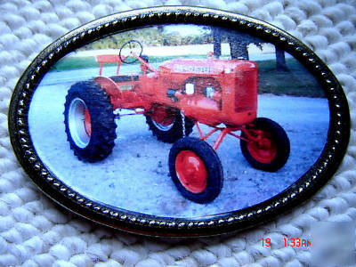 Allis-chalmers tractor 1942 - b epoxy photo buckle 