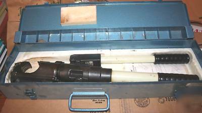 Blackburn hct 7508-12 hydraulic crimper 8 awg - 750 mcm