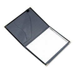 Classic collection pad holder with brass corners, 8-1/2