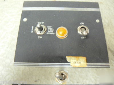 Coilmate dc motor speed control w/reverse 