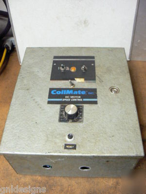 Coilmate dc motor speed control w/reverse 