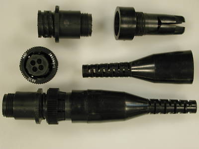 Cpc(circular plastic)connector plug kit plus receptor 