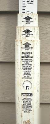 Crain cr-16-inches leveling / measuring rod 92041