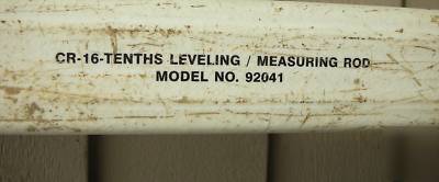 Crain cr-16-inches leveling / measuring rod 92041