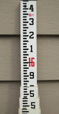 Crain cr-16-inches leveling / measuring rod 92041