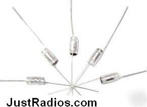 47PF @ 630 volt 5% axial polystyrene capacitors :qty=10