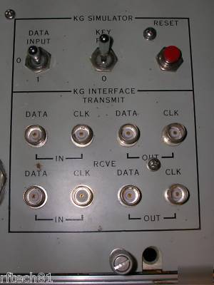 An/tyc-39 dlt test set and kg-30 simulator