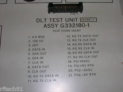 An/tyc-39 dlt test set and kg-30 simulator