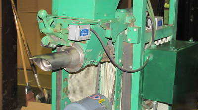 Auger type valve bag packer by stone container