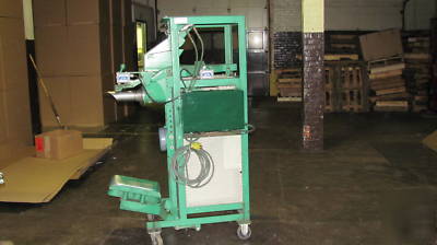 Auger type valve bag packer by stone container