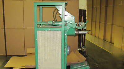 Auger type valve bag packer by stone container