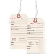 Avery-dennison duplicate repair tag |1 box| 15030
