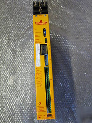 Baumuller nurnberg BUS21-30/60-31-020 dc servo drive