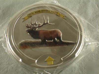 Case of 24 moose knife tins