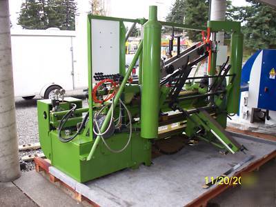 Chung hsin ch-120 automatic backnife wood lathe 