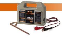 Gen eye pipe locator with cables and ground stakes