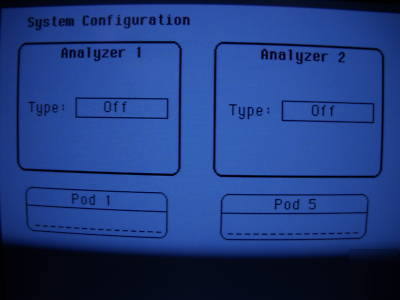 Hewlett packard hp 1650B logic analyzer oscilloscope