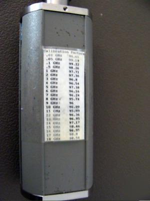Hp - agilent 8484A power sensor with hp 11708A atten 