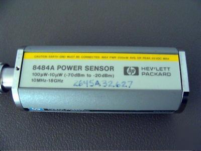 Hp - agilent 8484A power sensor with hp 11708A atten 