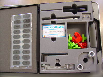 Nidek lens edger patternless lab equipment with drill