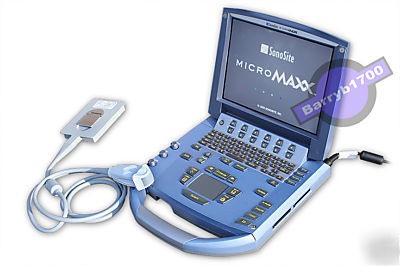 Sonosite micromaxx ultrasound system -free shipping 