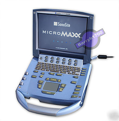 Sonosite micromaxx ultrasound system -free shipping 