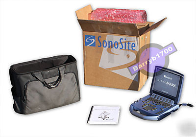 Sonosite micromaxx ultrasound system -free shipping 