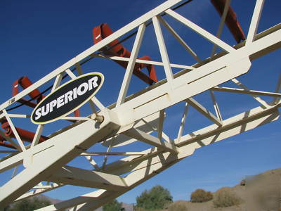 Superior 8030R portable radial stacking conveyor 2006