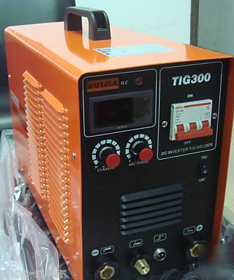 TIG300 inverter tig/mma 2IN1 function & 1 year warranty