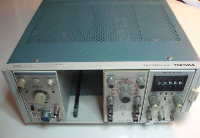 Tektronix TM504 w/AM503, PG501, DD501 plug-in's