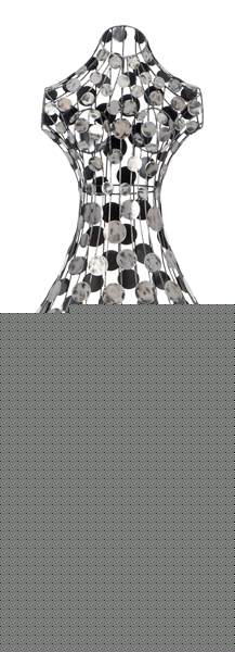 Top model metal dress form mannequin hanger 46