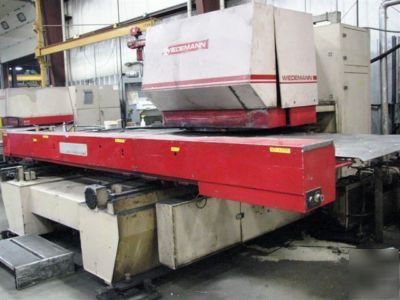 Wiedemann model magnum 5000 cnc turret punch press