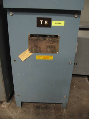 25 kva transformer pri 240 x 480V sec 120/240V 1 phase 