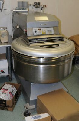 3 phase 208V, moline machinery spiral dough mixer 6480 