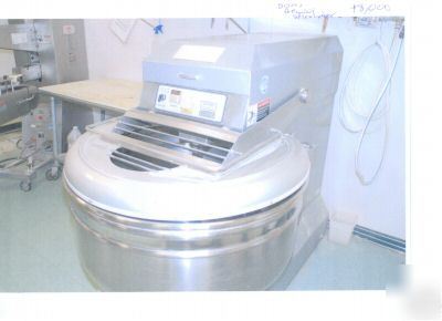 3 phase 208V, moline machinery spiral dough mixer 6480 