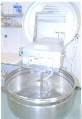 3 phase 208V, moline machinery spiral dough mixer 6480 