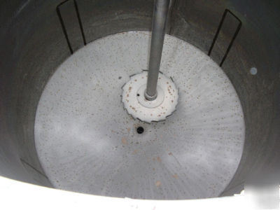30 hp shar disperser w/500 gal s.s. tank item #8156