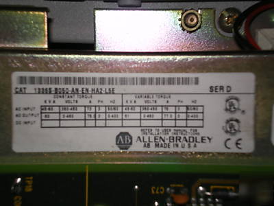 Allen bradley ac variable frequency drive