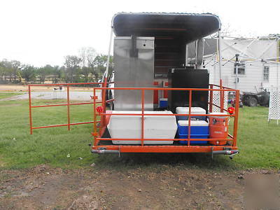 Customized competition bbq trailer ...reduced... 