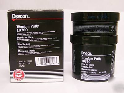 Devcon 1 lb titanium putty 10760 8030-01-335-0562 