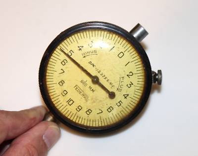 Dial indicator .01 mm metric machinist cnc lathe nice 