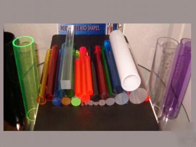 Fluor. green acrylic tube 6