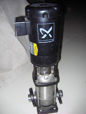 Grundfos CRN5-6 pump k-fgj-g-u-hqqu 30.4 gph 360 psi 3P