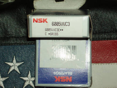 Nsk 6005VVC3 6005 sealed ball bearing 1/2 price 